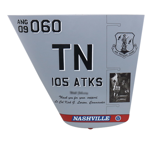 105 ATKS MQ-9 Reaper Airplane Tail Flash - View 3