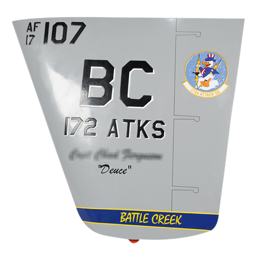 172 ATKS MQ-9 Reaper Airplane Tail Flash - View 3