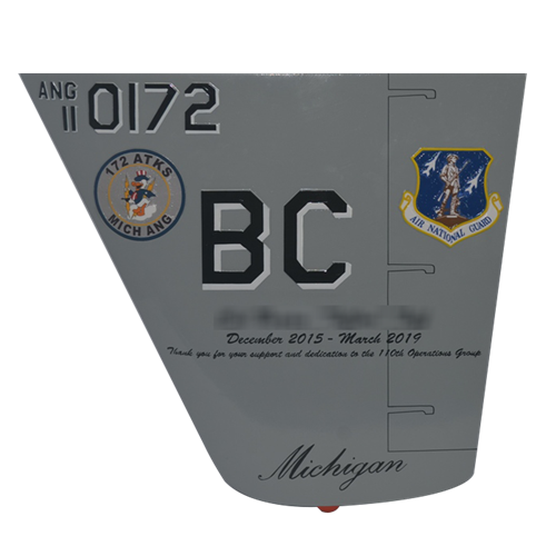 172 ATKS MQ-9 Reaper Airplane Tail Flash - View 4