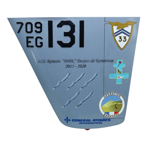 General Atomics MQ-9 Reaper Airplane Tail Flash - View 3