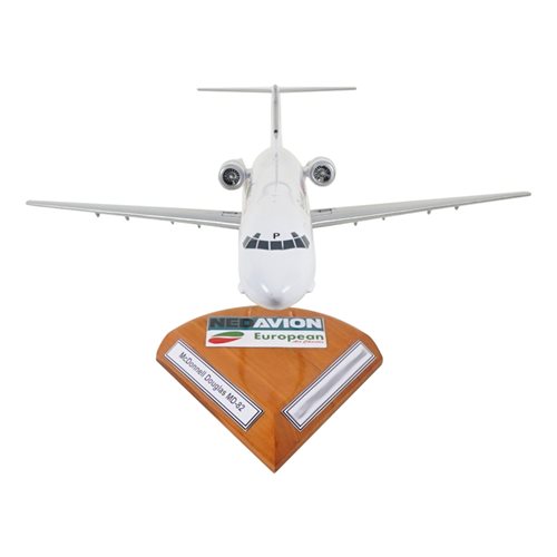 European Air Charter MD-82 Custom Aircraft Model - View 3