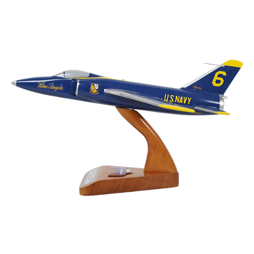 Design Your Own USN Blue Angels F-11F Custom Aircraft Model - View 2