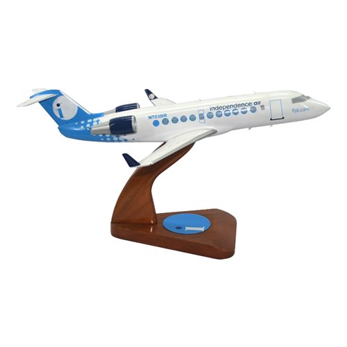 Independence Air CRJ-200ER Custom Aircraft Model - View 4