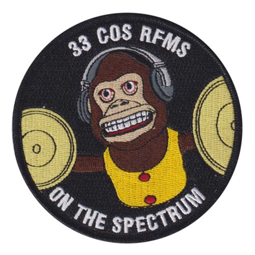 33 COS RFMS Monkey Patch | 33rd Cyberspace Ops Squadron