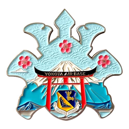 374 AW Samurai Command Chief Challenge Coin - View 2