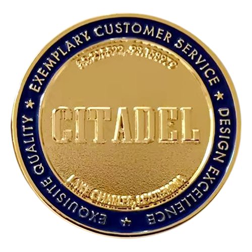 Citadel Completions Challenge Coin - View 2