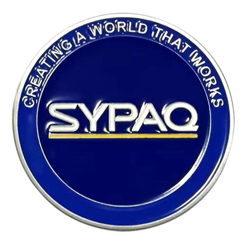 SYPAQ Sensors & Surveillance Challenge Coin - View 2