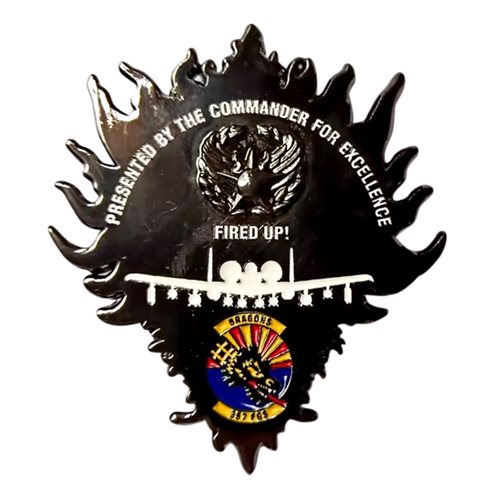 357 FGS Commander Challenge Coin - View 2