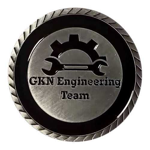 GKN Aerospace Challenge Coin - View 2