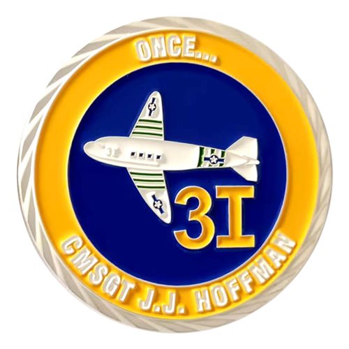 14 AS CMSGT JJ Hoffman Challenge Coin - View 2
