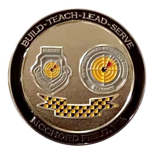 57 WPS Graduate Commander Challenge Coin - View 2