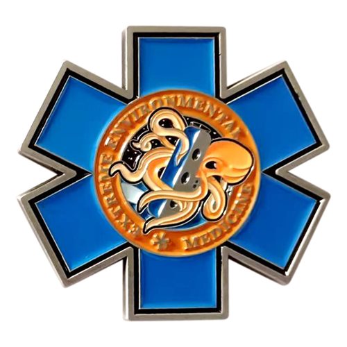 Extreme Environmental Medicine Challenge Coin - View 2