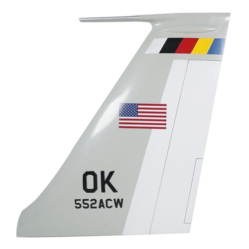 552 ACW E-3 Sentry Custom Airplane Tail Flash - View 2