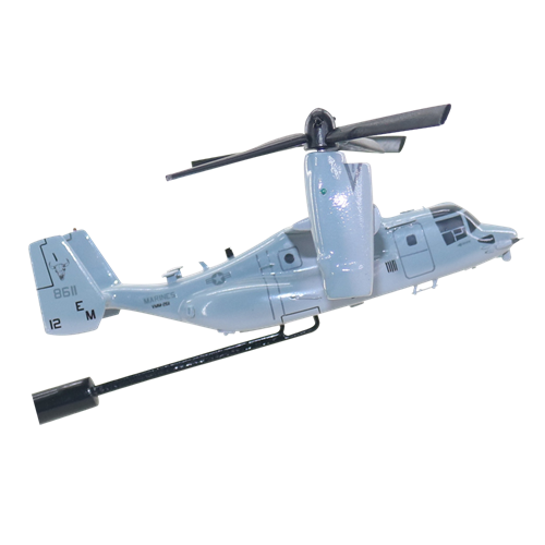 VMM-261 CV-22 Osprey Custom Airplane Model Briefing Sticks - View 3