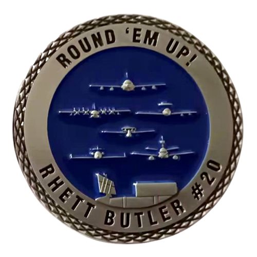 8 WPS Rhett Challenge Coin - View 2