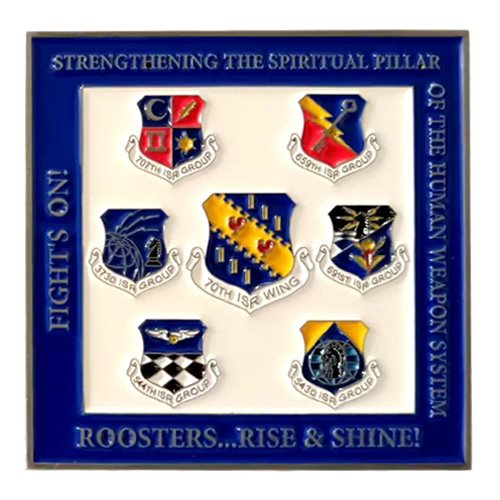70 ISRW Chaplain Corps Challenge Coin - View 2