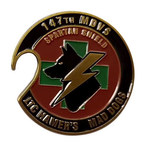 147 MDVSS OCP Bottle Opener Challenge Coin - View 2