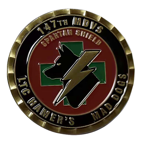 147 MDVSS Morale OCP Challenge Coin - View 2
