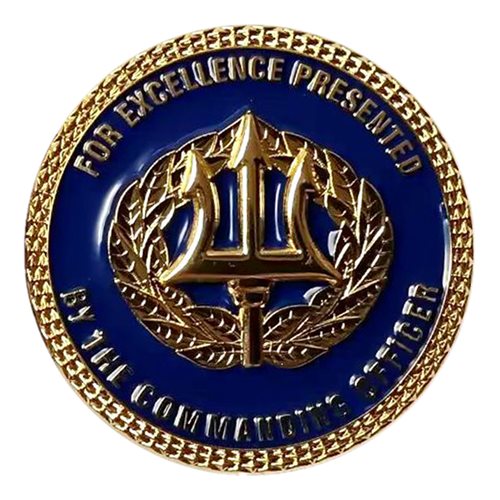 NRC Cheyenne Commander Challenge Coin - View 2