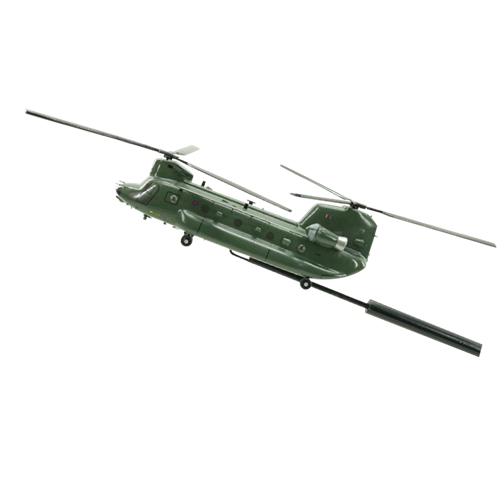 RAF MH-47E Custom Airplane Model Briefing Sticks - View 2