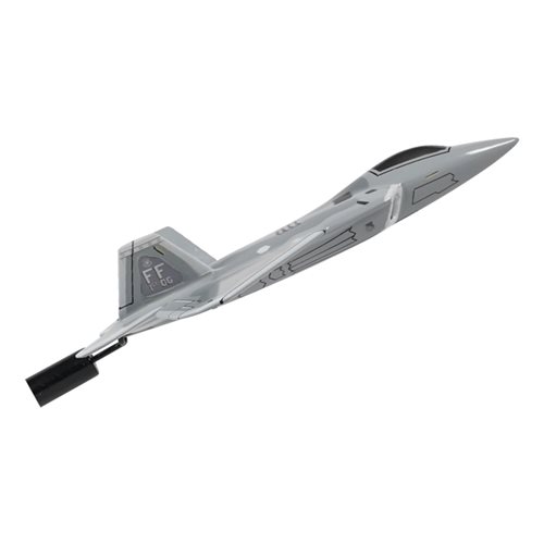 1 OG F-22A Raptor Custom Airplane Model Briefing Stick - View 3