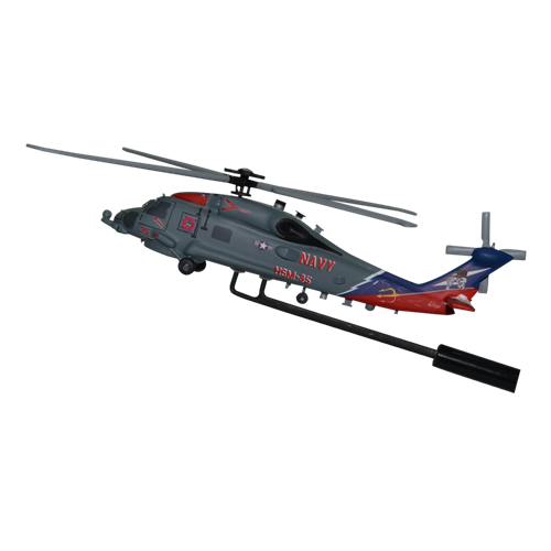MH-60R HSM-35 Seahawk Custom Airplane Model Briefing Sticks - View 2
