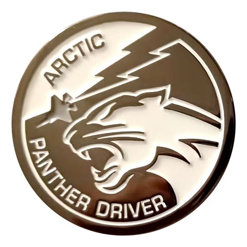 355 FS Artic Panther Driver Challenge Coin - View 2