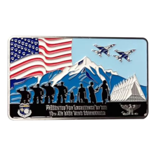 10 ABW TEN Commander Coin - View 2