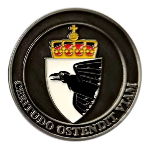 Norwegian EW Centre Challenge Coin - View 2