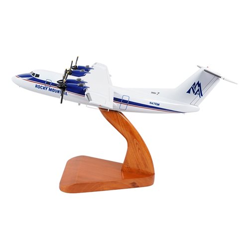 Rocky Mountain Airways De Havilland DHC-7 Custom Aircraft Model - View 2
