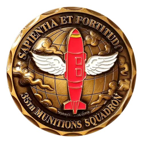 35 MUNS Feed the Beast Commander Challenge Coin  - View 2