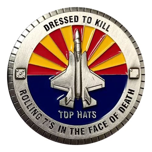 310 AMXS Bad To The Bone Lightning Driver Challenge Coin - View 2