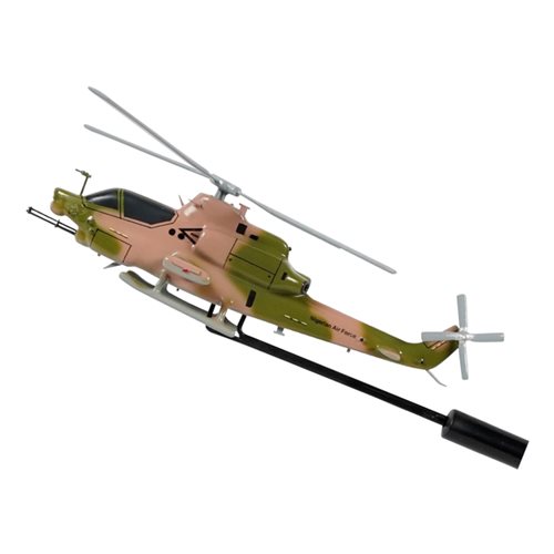 Nigerian Air Force AH-1Z Viper Custom Airplane Model Briefing Sticks - View 2