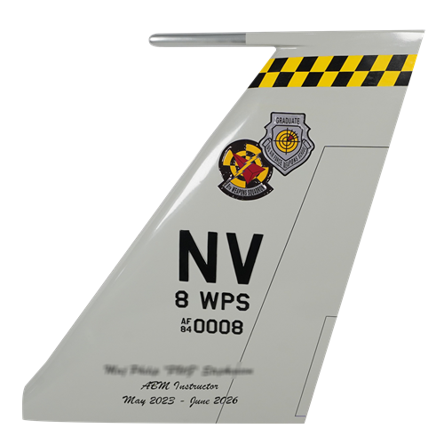8 WPS E-8C Custom Airplane Tail Flash - View 2