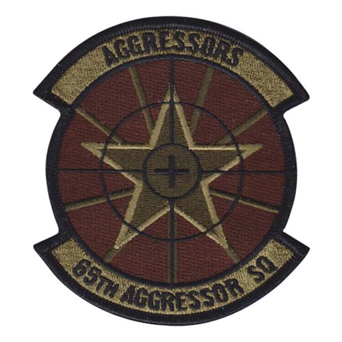 65 AGRS Custom Patches | 65th Aggressor Squadron Patches