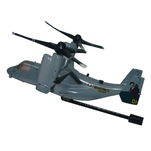 MV-22 VMM-164 Osprey Custom Airplane Model Briefing Sticks - View 2