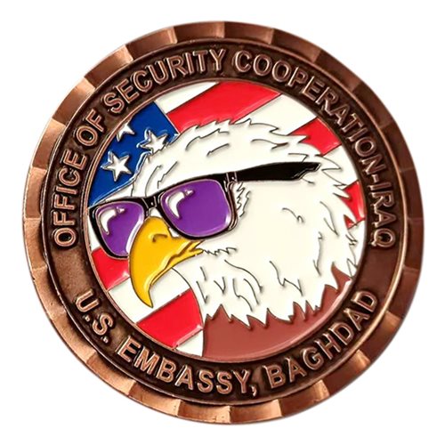 OSC War is Heck Challenge Coin - View 2