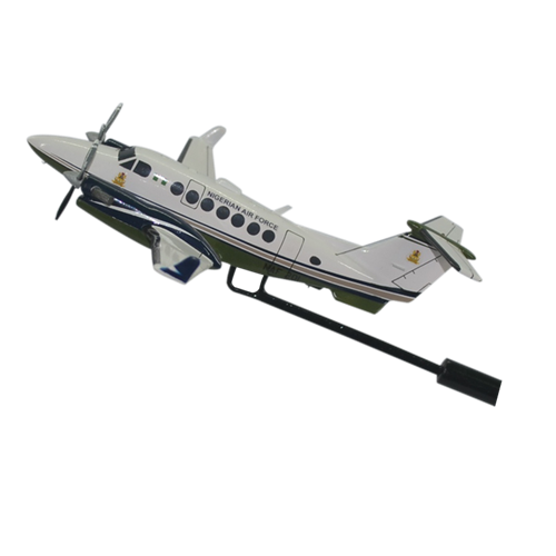 Nigerian Air Force MC-12W  Project Liberty Custom Airplane Model Briefing Sticks - View 2