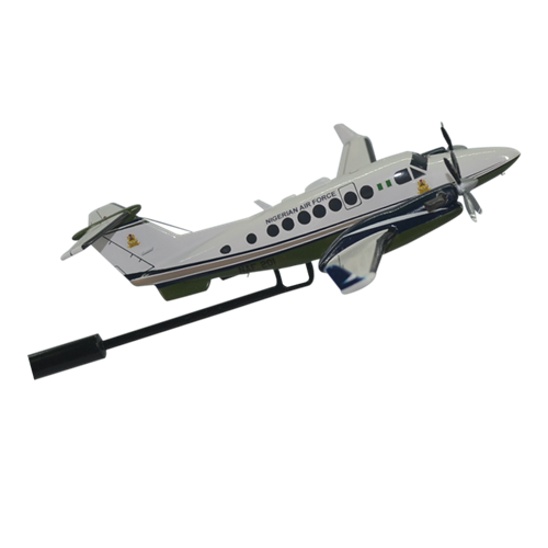 Nigerian Air Force MC-12W  Project Liberty Custom Airplane Model Briefing Sticks - View 3