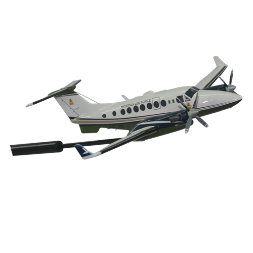 Nigerian Air Force MC-12W  Project Liberty Custom Airplane Model Briefing Sticks - View 4