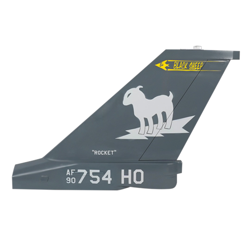 8 FS F-16 Falcon Custom Airplane Tail Flash - View 2