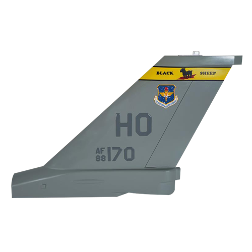 8 FS F-16 Falcon Custom Airplane Tail Flash - View 3