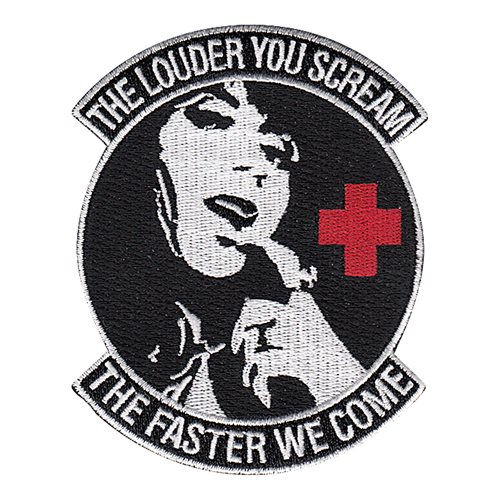446 AES Louder You Scream Patch 