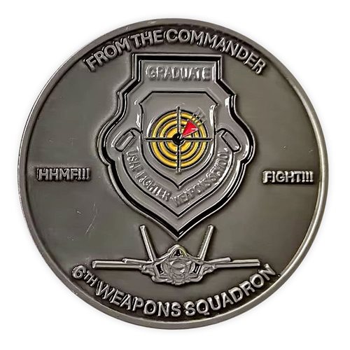 6 WPS Graduate Commander Challenge Coin - View 2