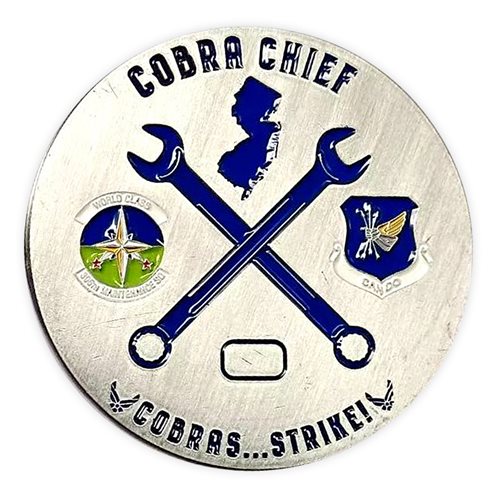 305 MXS Chief Challenge Coin - View 2