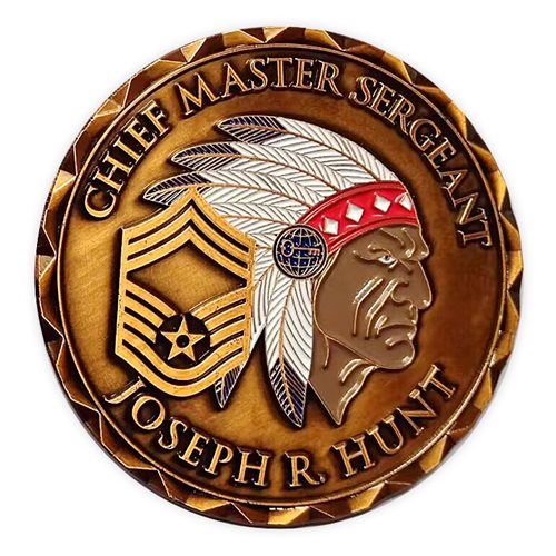450 IS CMSgt JRH Challenge Coin - View 2