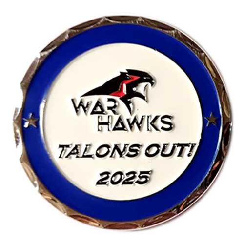 55 WG SNCO Induction Ceremony Challenge Coin - View 2