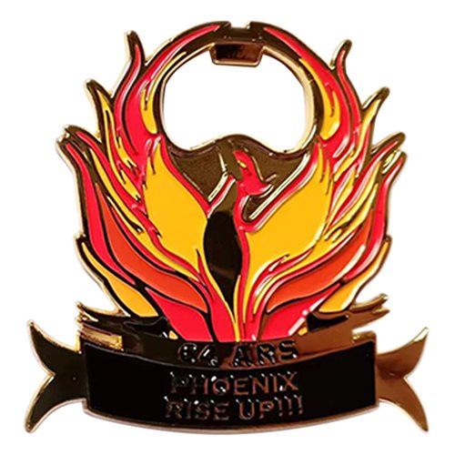 64 ARS Enlisted Bottle Opener Challenge Coin - View 2