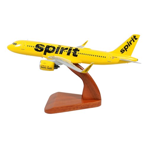 Spirit Airlines A320-271N Custom Aircraft Model - View 2