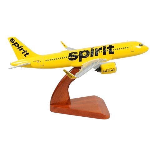 Spirit Airlines A320-271N Custom Aircraft Model - View 4